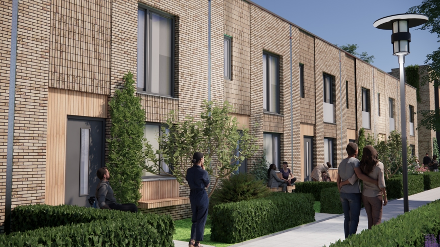 Rijwoningen Zunabrink